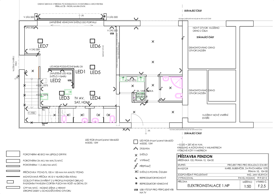 F.2.5 ELEKTROINSTALACE 1.NP _ V